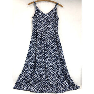 NWT Old Navy Womens Blue & White Floral Cami Sundress Size Small